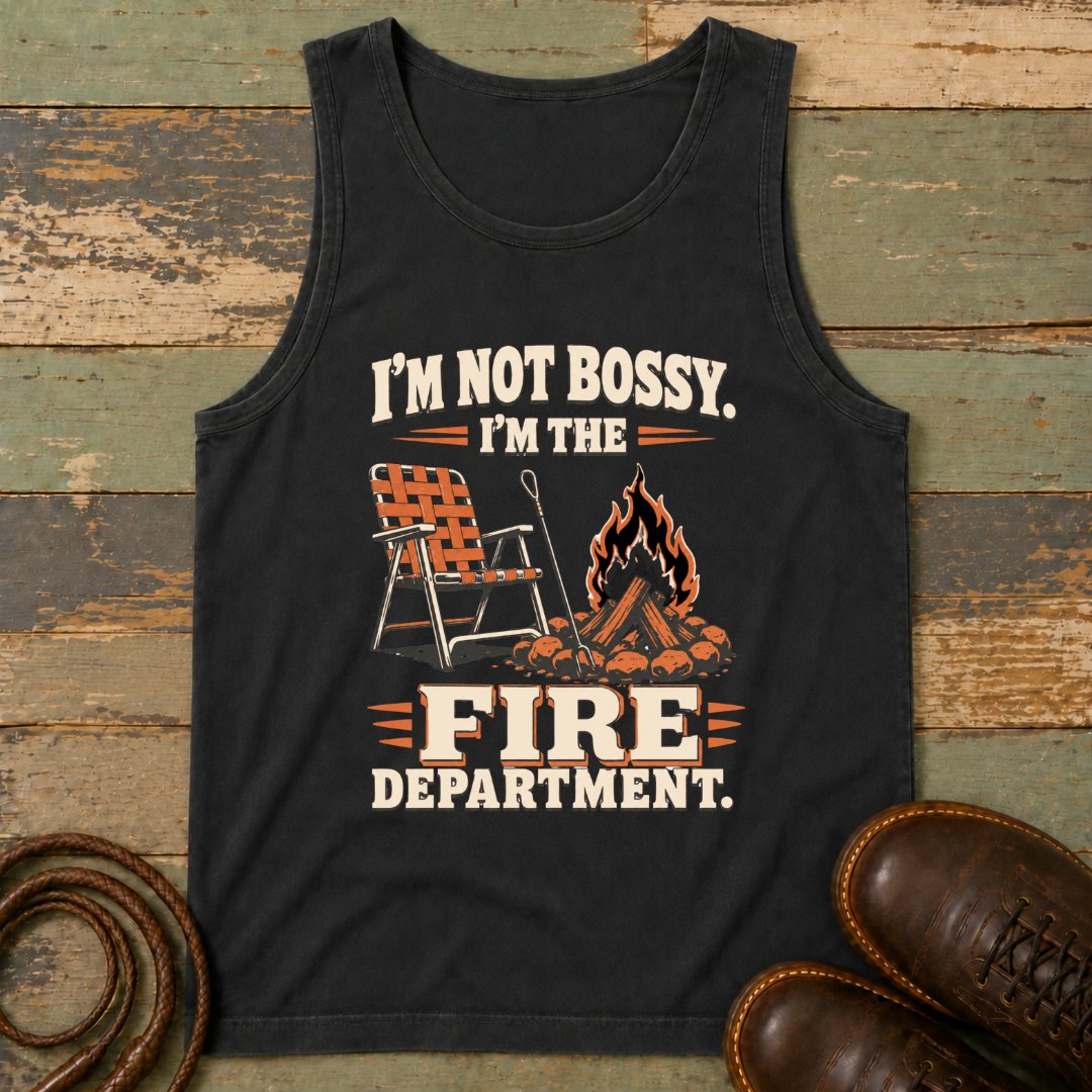 I'm Not Bossy, I'm the Fire Department — Tank Top