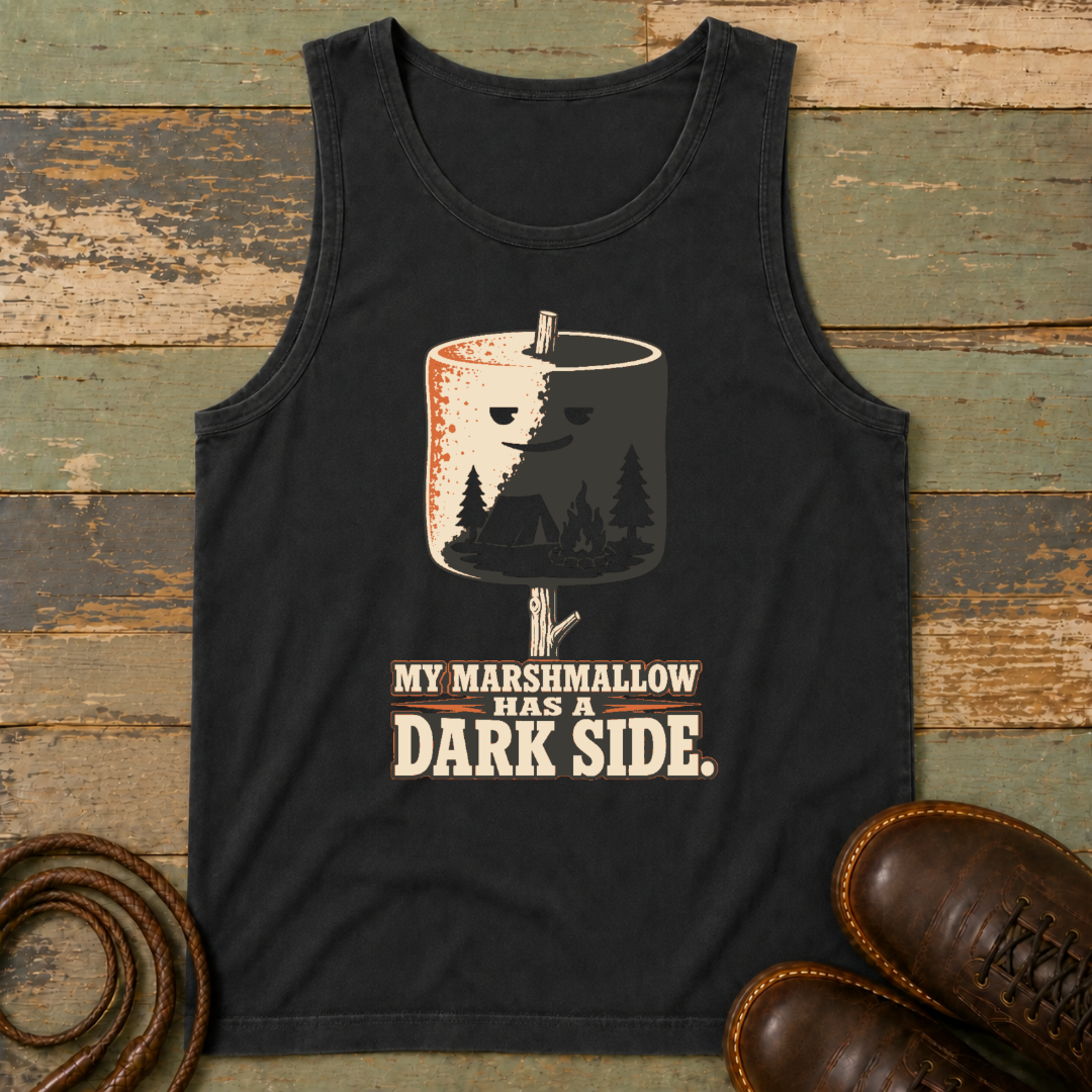 My Marshmallow Has a Dark Side — Tank Top