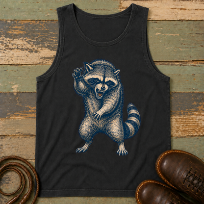 Angry Raccoon — Tank Top