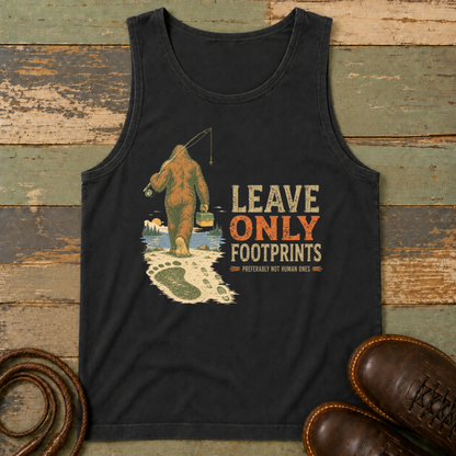 Leave Only Footprints — Tank Top