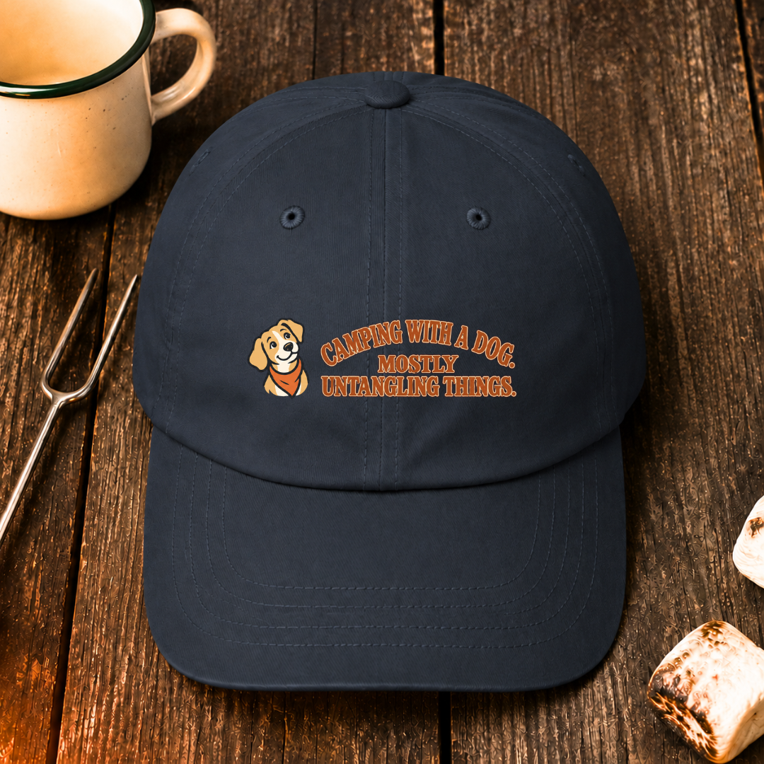 Camping with a Dog Mostly Untangling Things — Hat