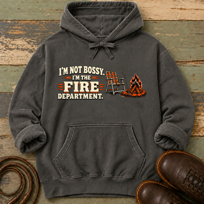 I'm Not Bossy, I'm the Fire Department — Hoodie