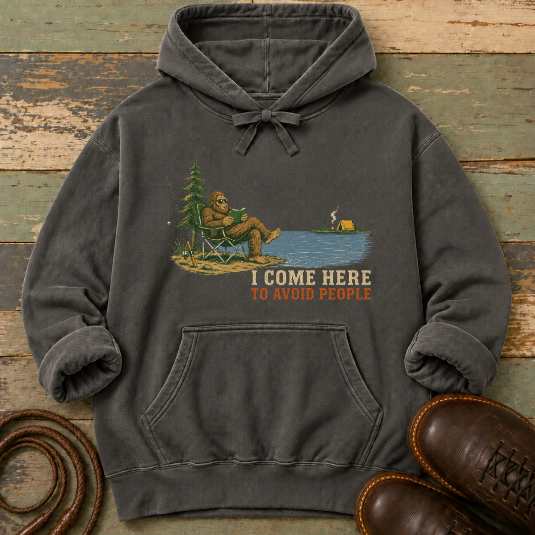 I Come Here to Avoid People — Hoodie