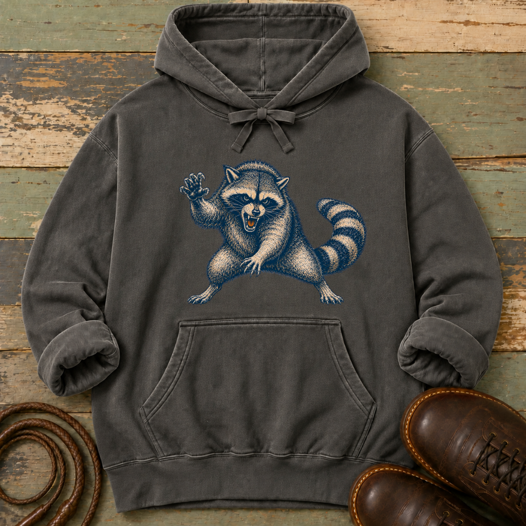 Angry Raccoon — Hoodie