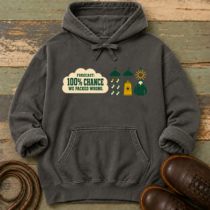 Forecast 100% We Packed Wrong — Hoodie