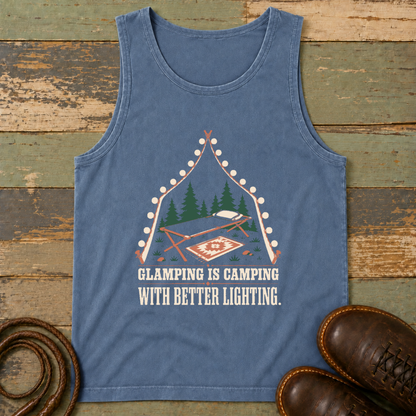 Glamping Is Better with Better Lighting — Tank Top