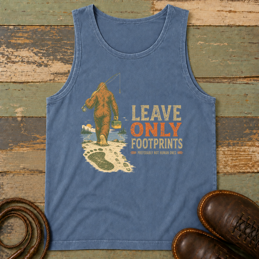 Leave Only Footprints — Tank Top