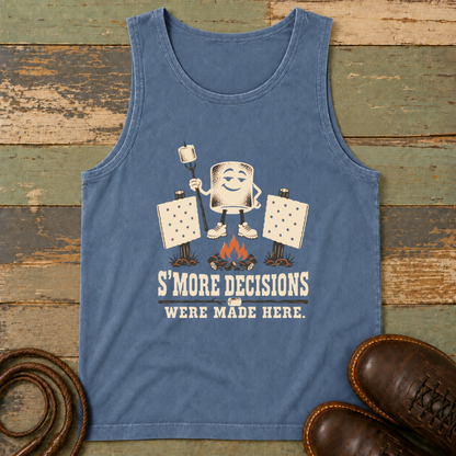 S'More Decisions Were Made Here — Tank Top
