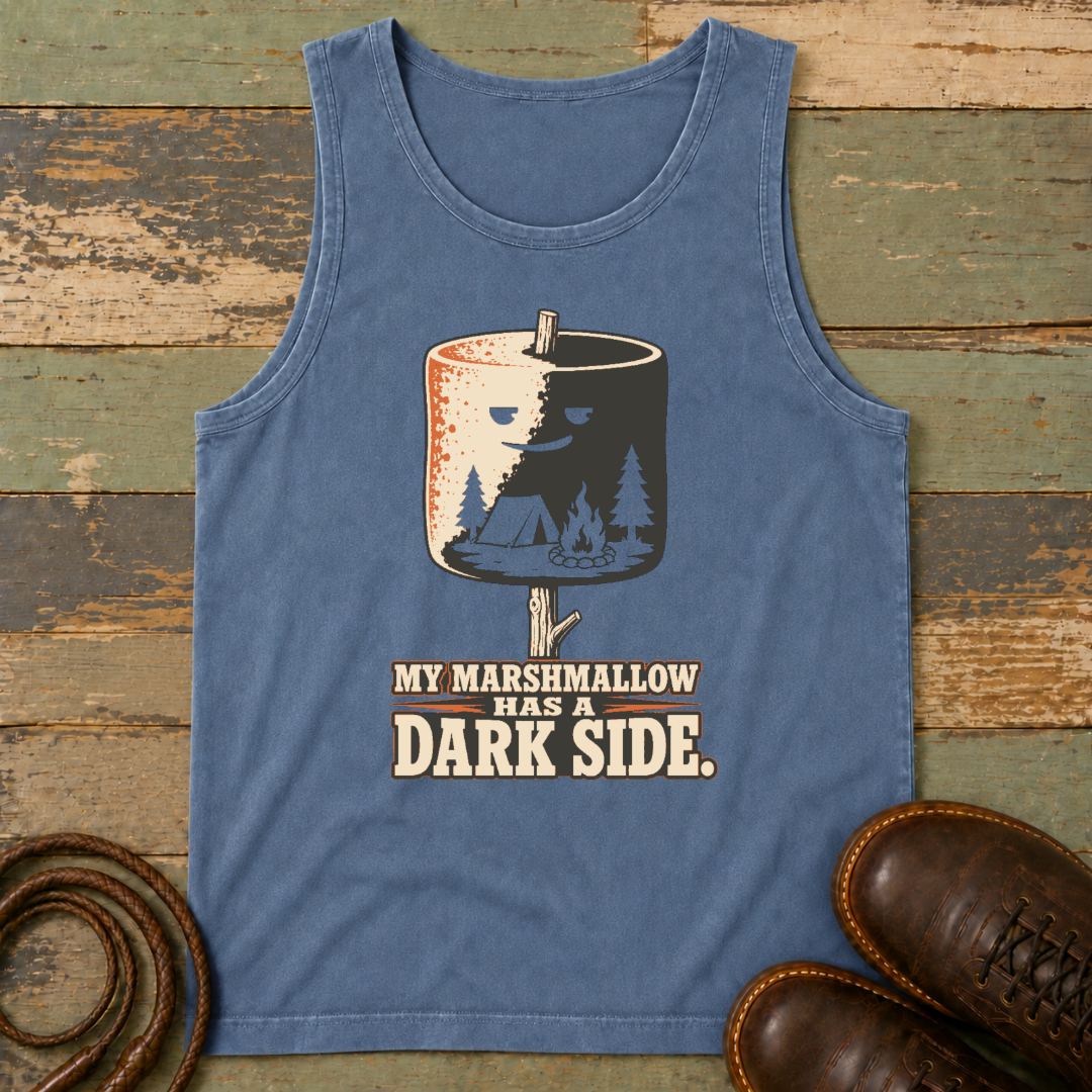 My Marshmallow Has a Dark Side — Tank Top
