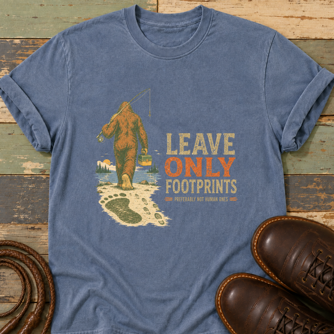 Leave Only Footprints — T-Shirt