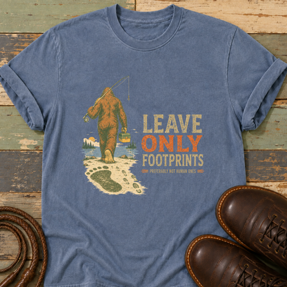 Leave Only Footprints — T-Shirt