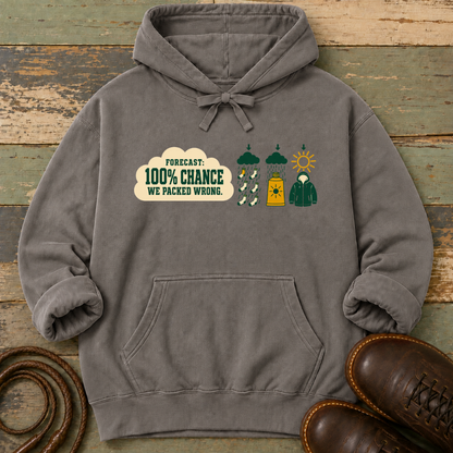 Forecast 100% We Packed Wrong — Hoodie