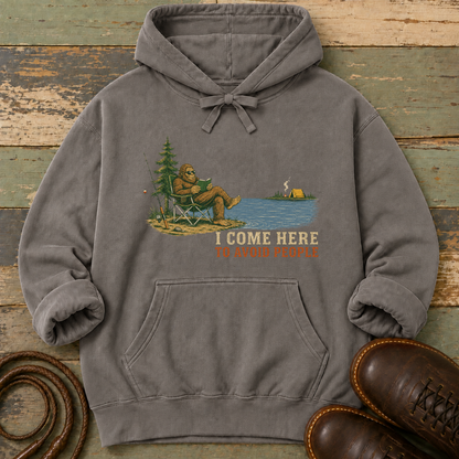 I Come Here to Avoid People — Hoodie