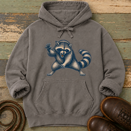 Angry Raccoon — Hoodie