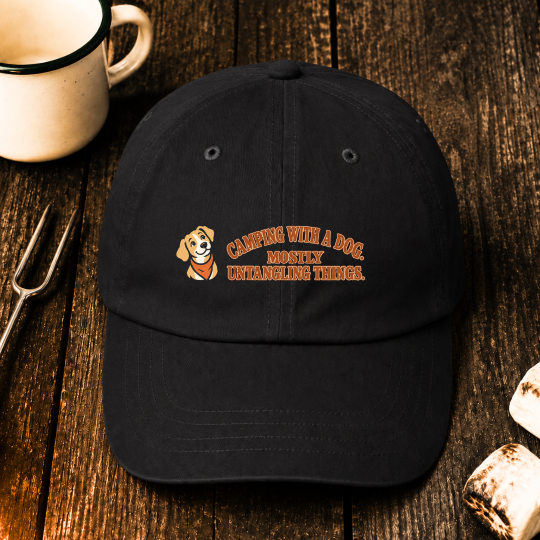 Camping with a Dog Mostly Untangling Things — Hat