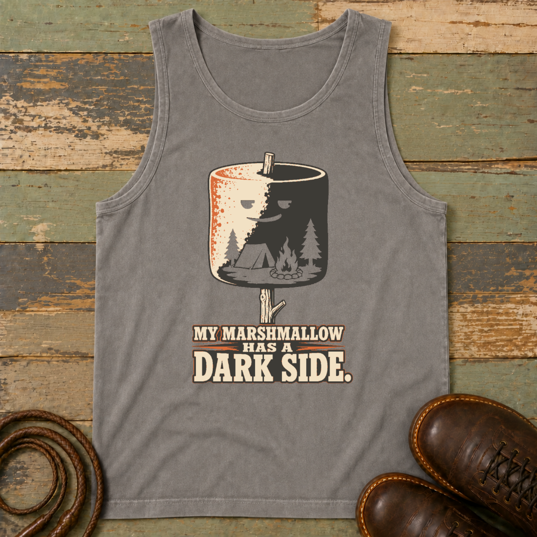 My Marshmallow Has a Dark Side — Tank Top