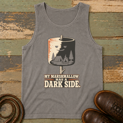 My Marshmallow Has a Dark Side — Tank Top