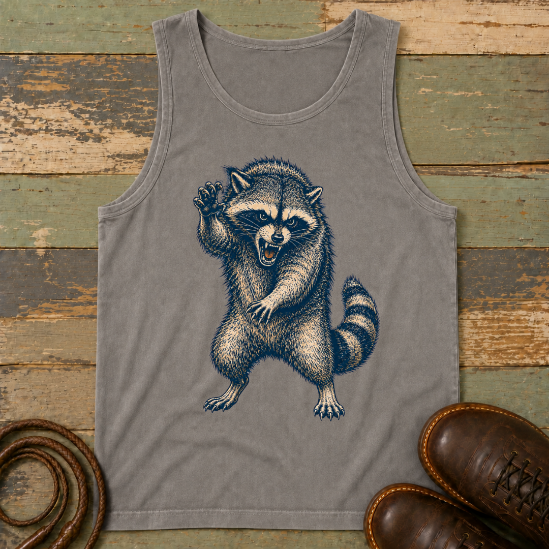 Angry Raccoon — Tank Top