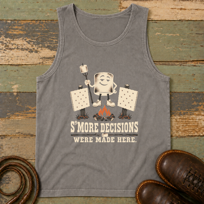 S'More Decisions Were Made Here — Tank Top