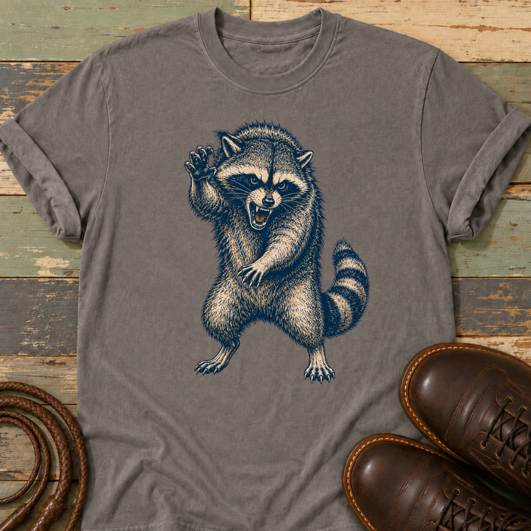 Angry Raccoon — T-Shirt