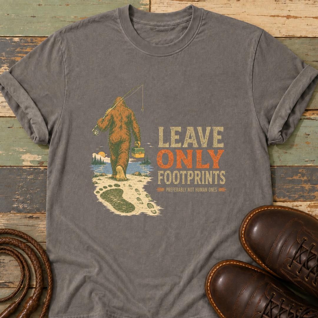 Leave Only Footprints — T-Shirt