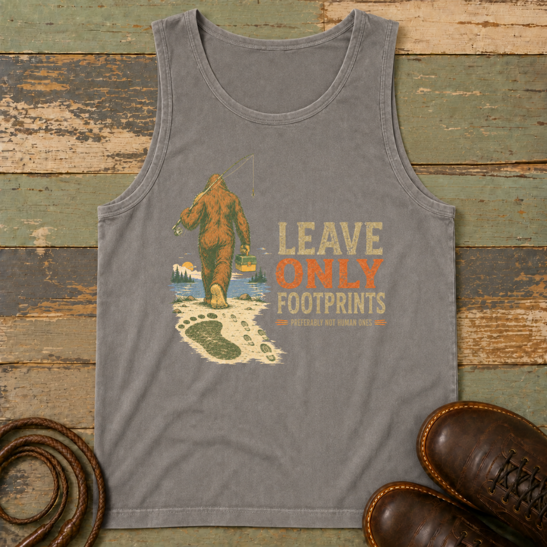 Leave Only Footprints — Tank Top
