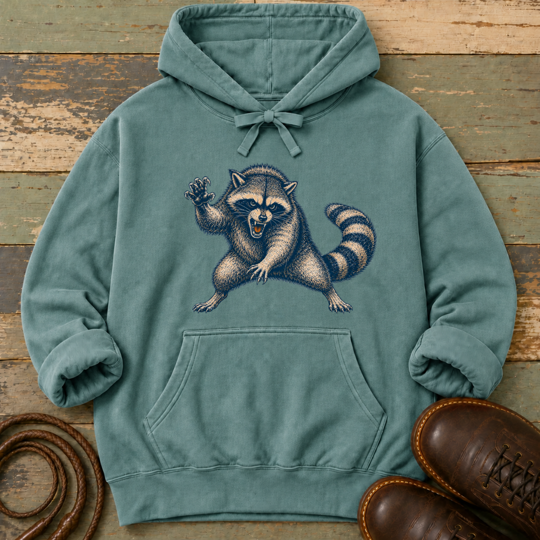 Angry Raccoon — Hoodie