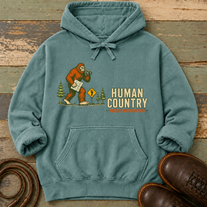 Human Country. Proceed with Caution — Hoodie