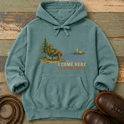 I Come Here to Avoid People — Hoodie