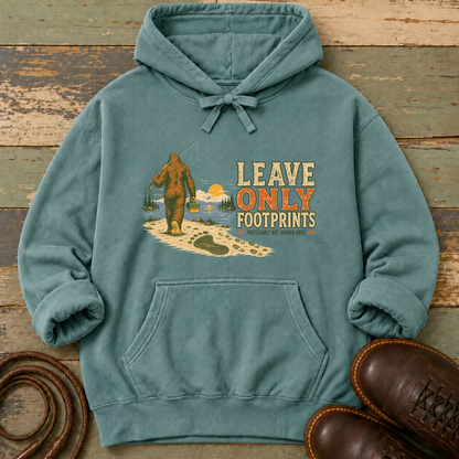 Leave Only Footprints — Hoodie