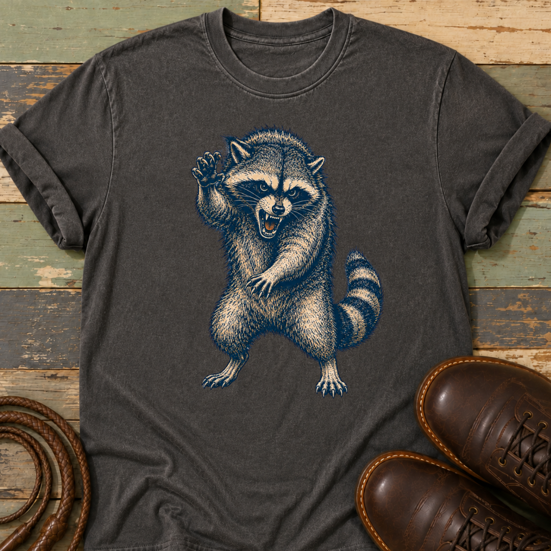 Angry Raccoon — T-Shirt