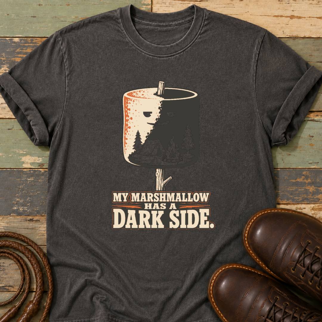 My Marshmallow Has a Dark Side — T-Shirt