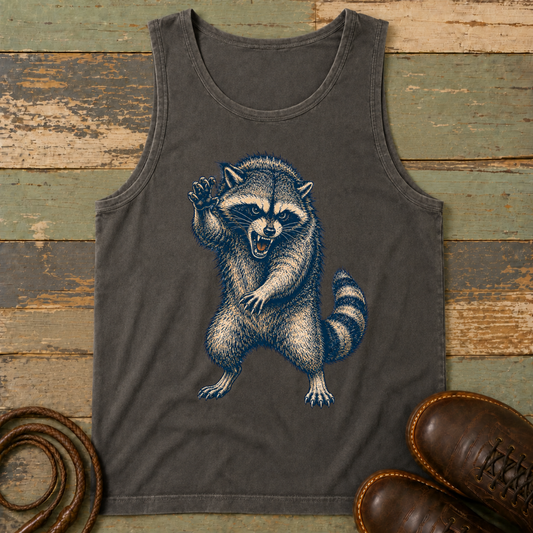 Angry Raccoon — Tank Top