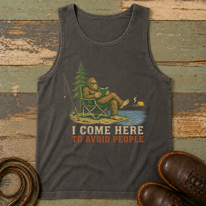 I Come Here to Avoid People — Tank Top