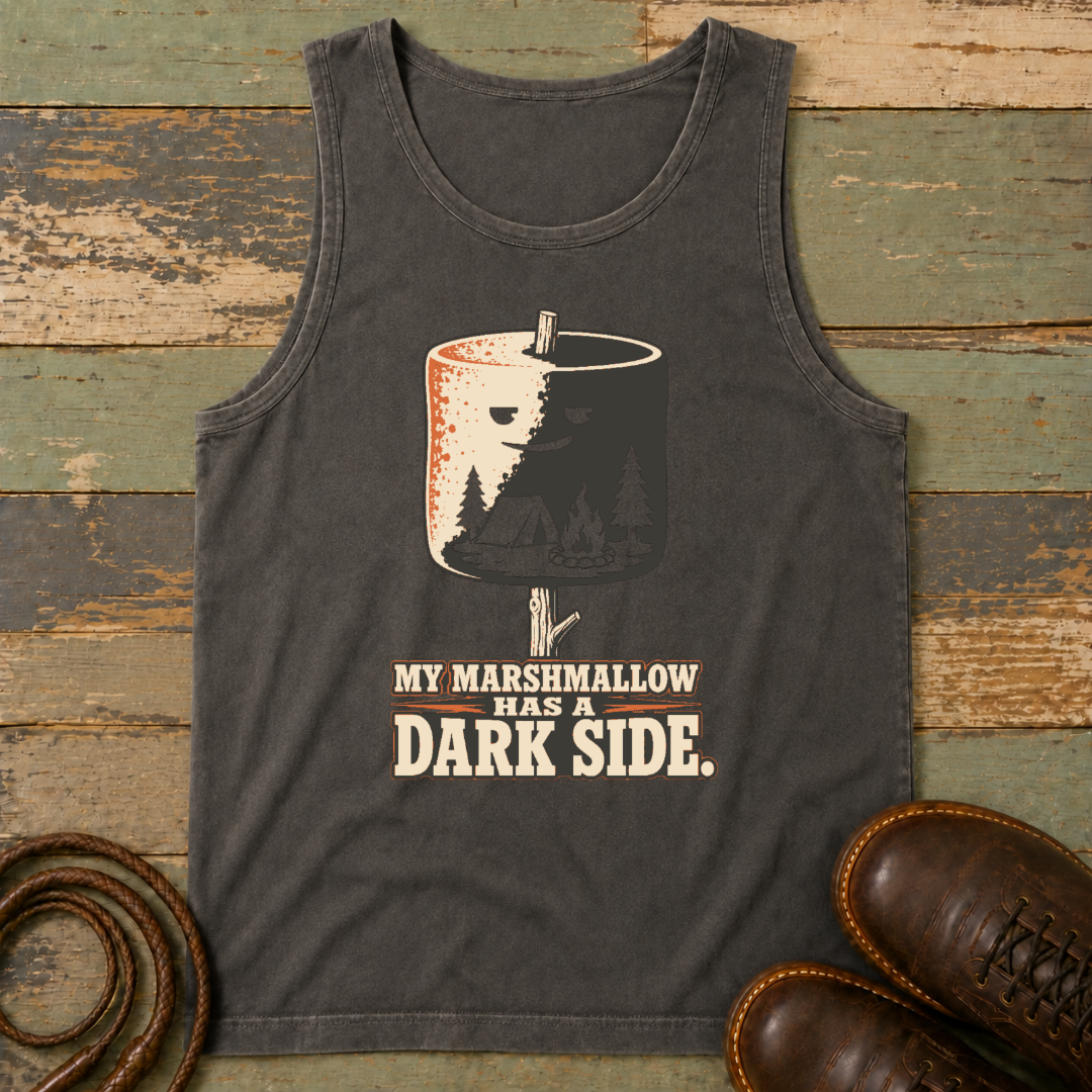 My Marshmallow Has a Dark Side — Tank Top