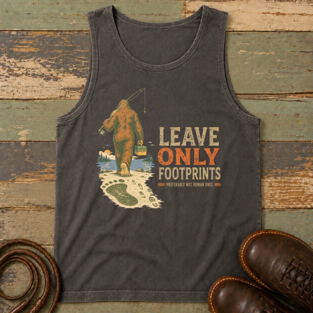 Leave Only Footprints — Tank Top