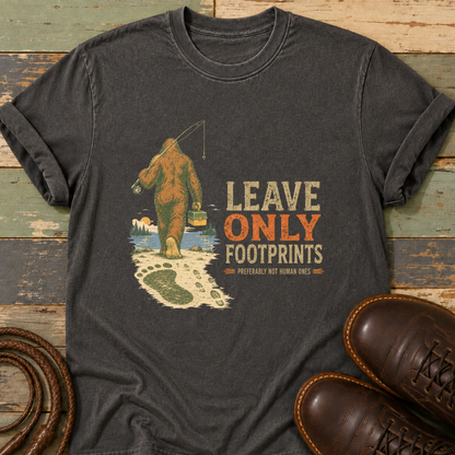 Leave Only Footprints — T-Shirt