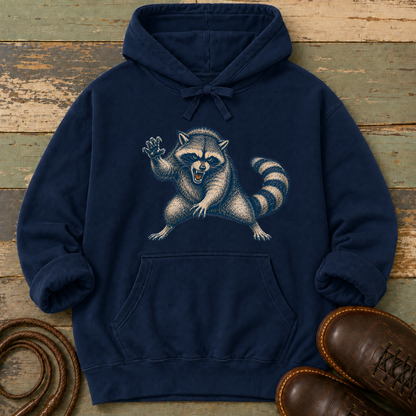 Angry Raccoon — Hoodie