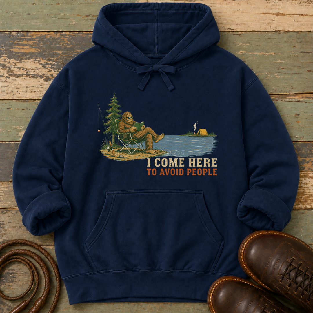 I Come Here to Avoid People — Hoodie