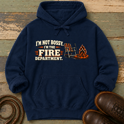 I'm Not Bossy, I'm the Fire Department — Hoodie