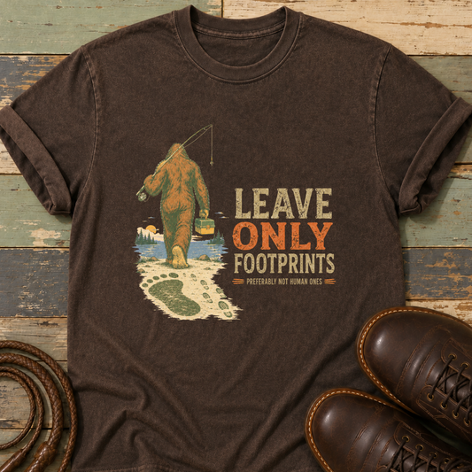 Leave Only Footprints — T-Shirt