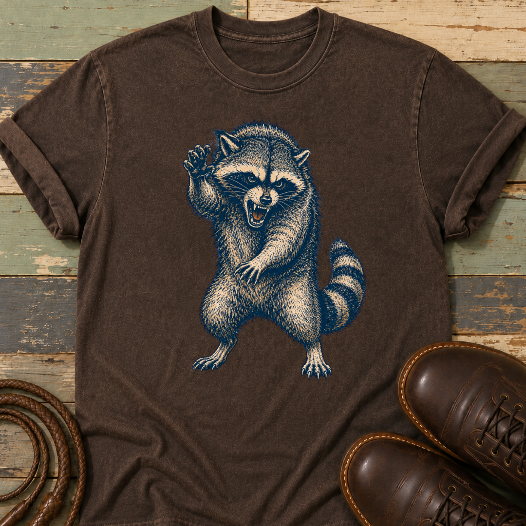 Angry Raccoon — T-Shirt