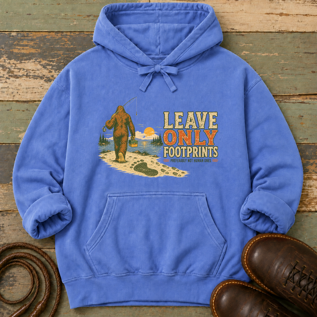 Leave Only Footprints — Hoodie