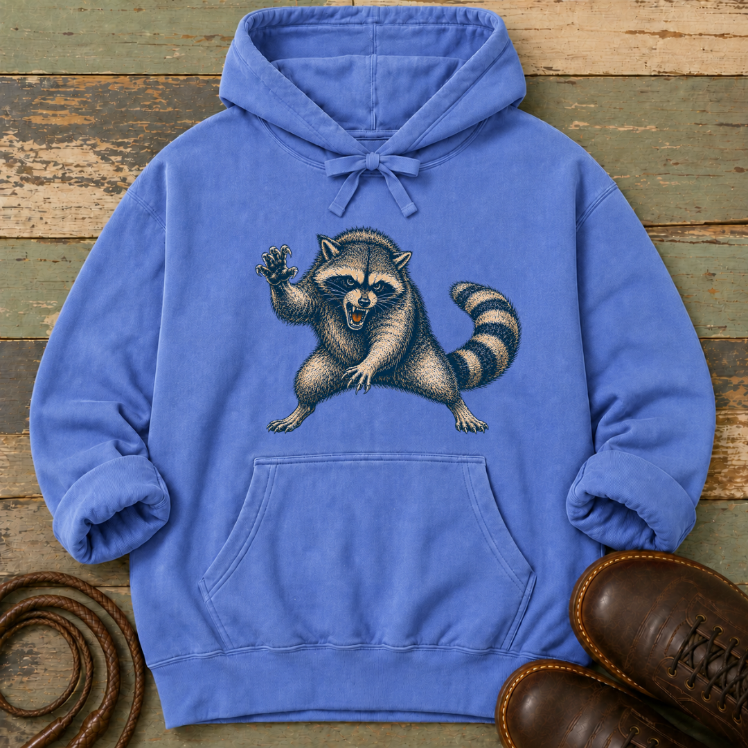 Angry Raccoon — Hoodie
