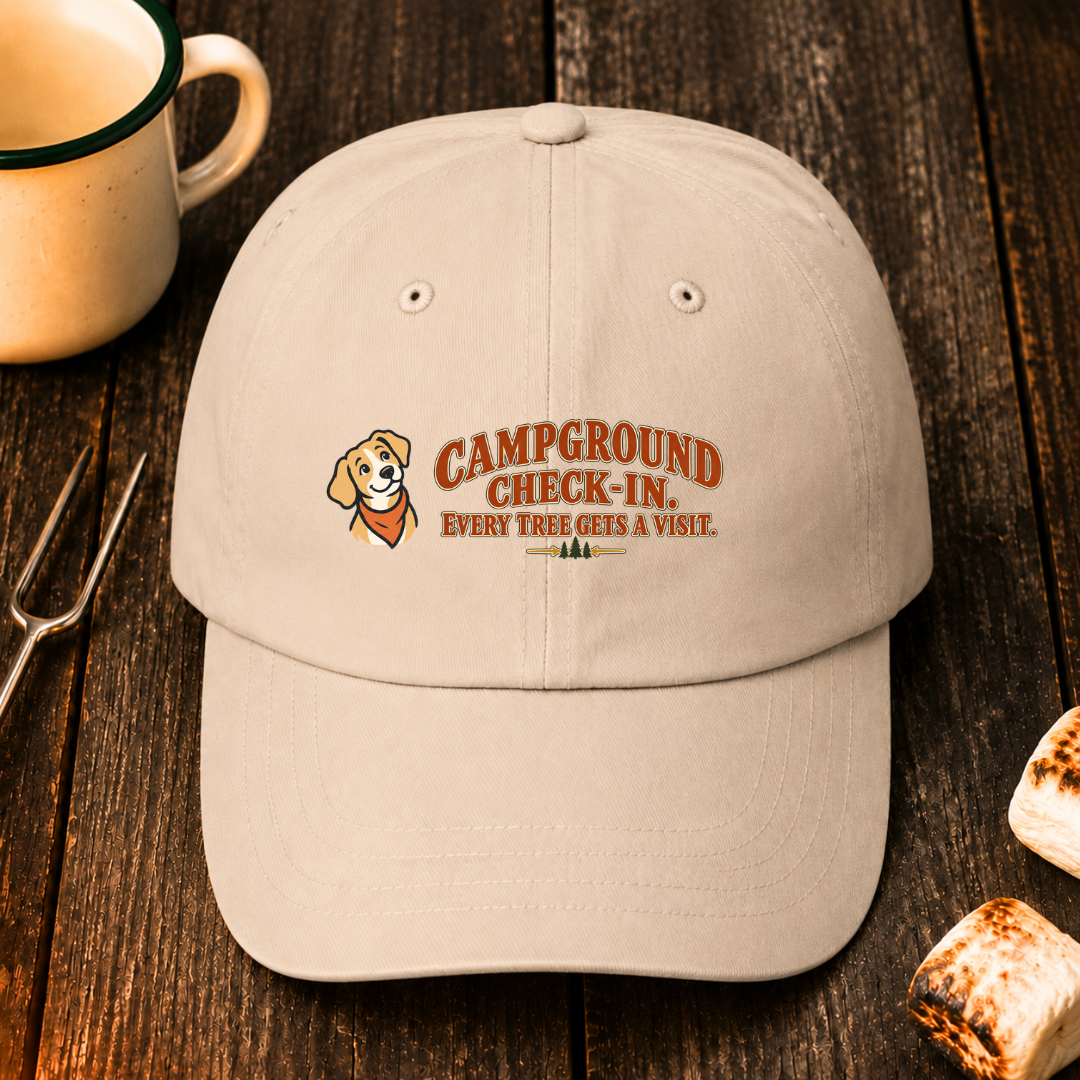 Campground Check-In Every Tree Gets a Visit — Hat