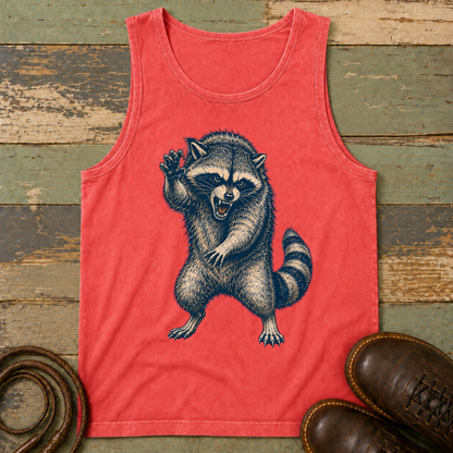 Angry Raccoon — Tank Top