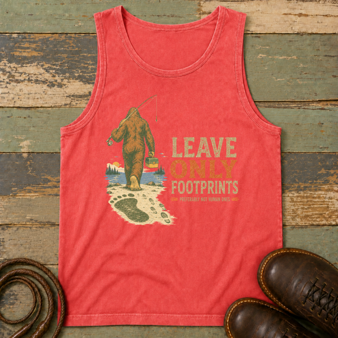 Leave Only Footprints — Tank Top