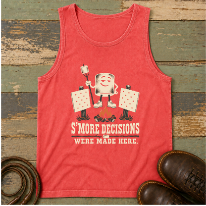 S'More Decisions Were Made Here — Tank Top
