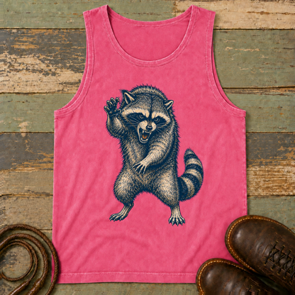 Angry Raccoon — Tank Top