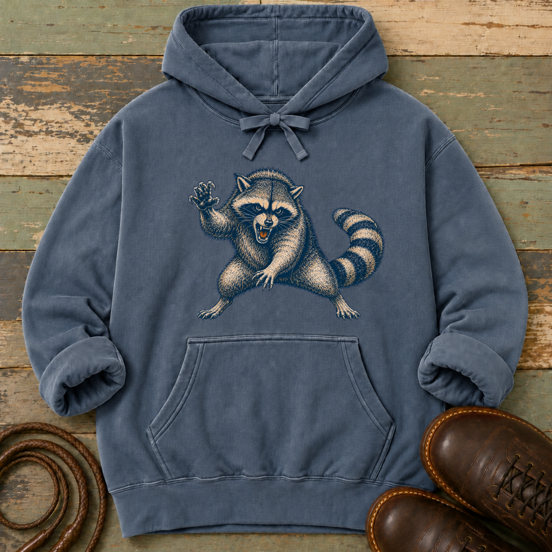 Angry Raccoon — Hoodie